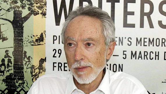 El Nobel de Literatura J.M. Coetzee.