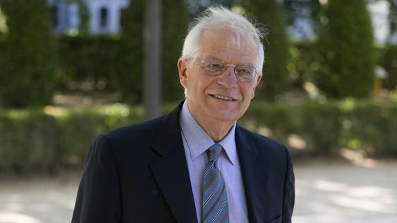 El exministro de Obras Públicas Josep Borrell. 