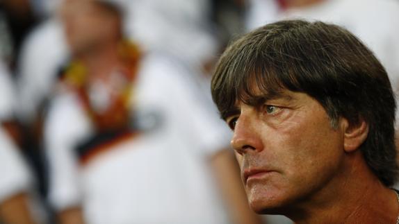 Joachim Löw, durante las semifinales de la Eurocopa 2016. 