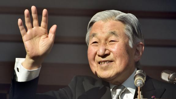 El emperador de Japón, Akihito.