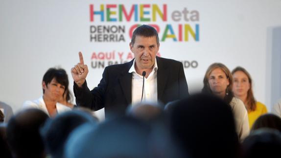 El dirigente abertzale Arlando Otegi.