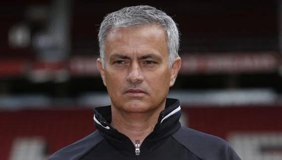 Jose Mourinho,. entrenador del Manchester United. 
