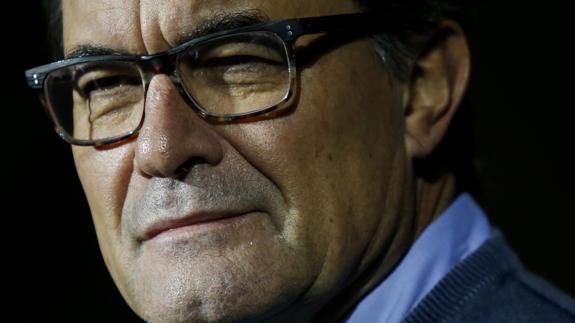 El expresidente de la Generalitat y líder del PDECat, Artur Mas. 