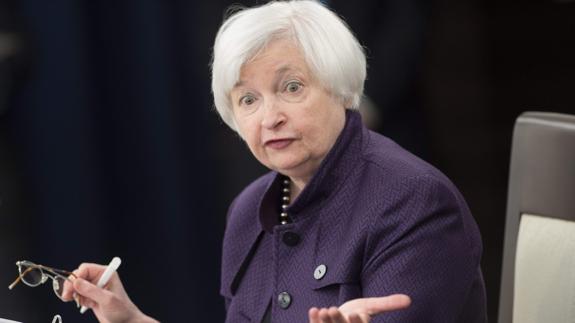 La presidenta de la FED, Janet Yellen, el pasado mes de septiembre.