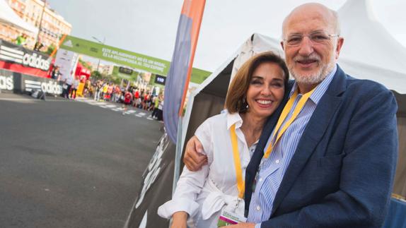 Juan Roig y su mujer Hortensia Herrero.