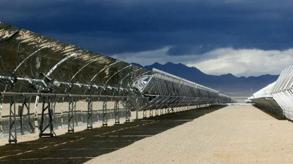La central Nevada Solar One, gestionada por Acciona. 