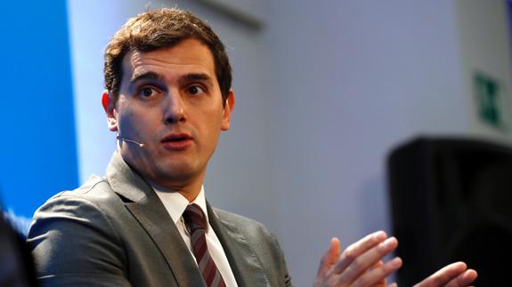 El presidente de Ciudadanos, Albert Rivera. 