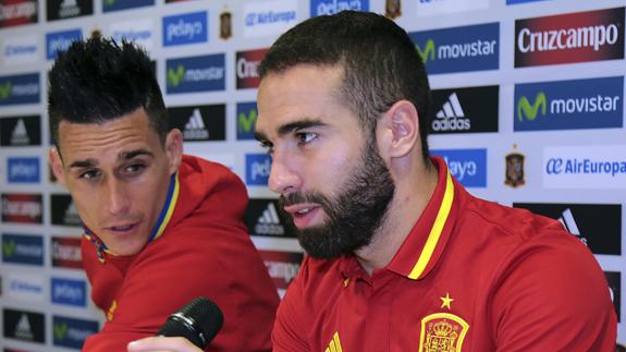 Carvajal, en rueda de prensa. 