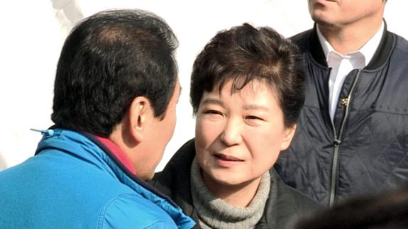 La presidenta surcoreana, Park Geun-hye. 