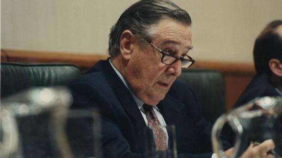Joseba Leizaola, expresidente del Parlamento vasco.