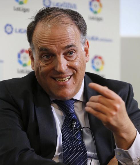 Javier Tebas. 