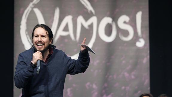 El secretario general de Podemos, Pablo Iglesias.