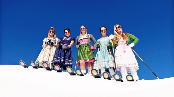 En Lech Zurs quieren crear la fiesta del Dirndl más grande de la nieve