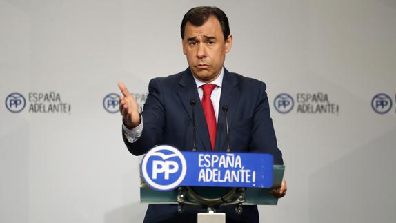 El coordinador general del Partido Popular, Fernando Martínez-Maillo.
