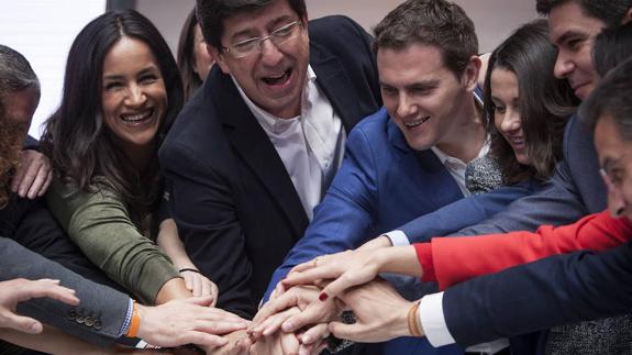 Albert Rivera, hoy en Cádiz.