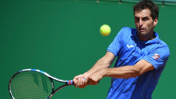 Albert Ramos, en el partido ante Murray. 