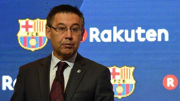 Josep Maria Bartomeu, presidente del Barça. 