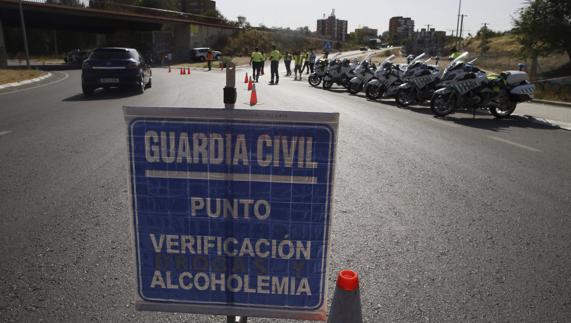 Control de la Guardia Civil. 