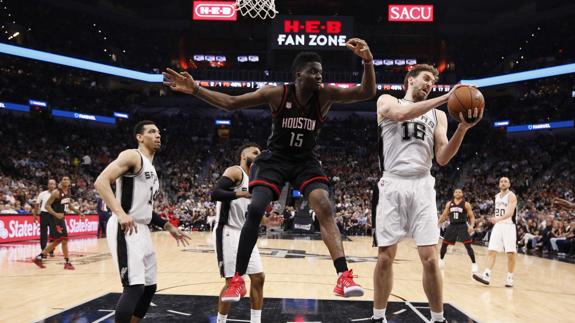 Pau Gasol, durante el partido. 