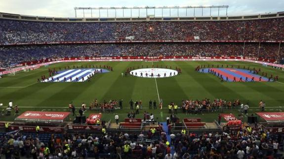 El Calderón, antes del choque. 