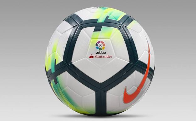 El nuevo balón Nike de la Liga. 