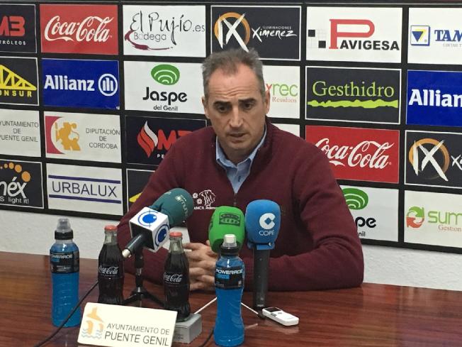 Rafa Guijosa, en sala de prensa.