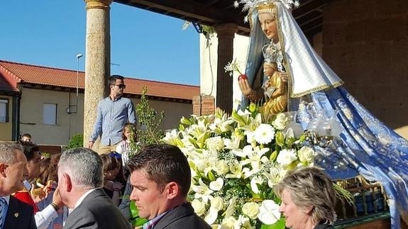 El voto con la Virgen del Arrabal