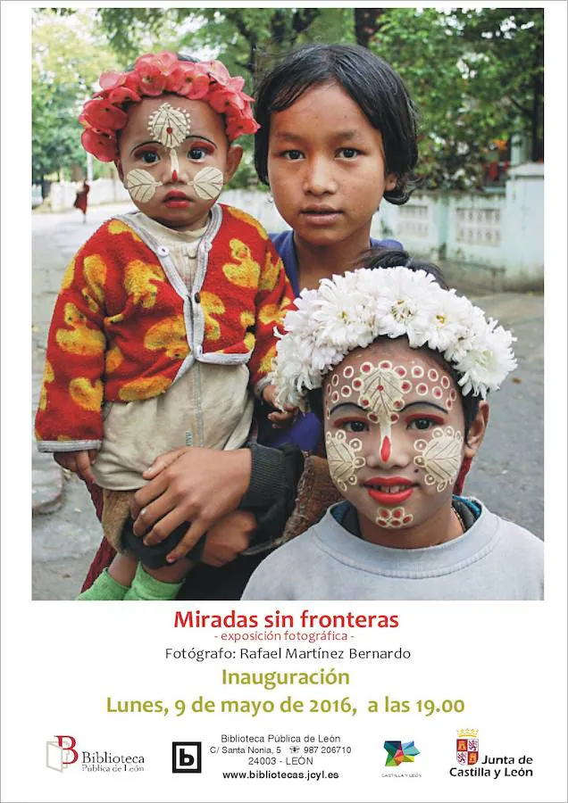 Rafael Martínez expone su muestra 'Miradas sin Fronteras' en la Biblioteca Pública