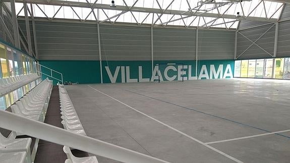 Villacelama ya tiene pabellón