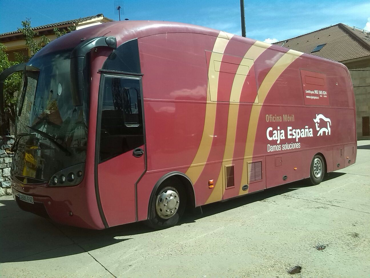 El autobús se situará en la explanada del Ayuntamiento