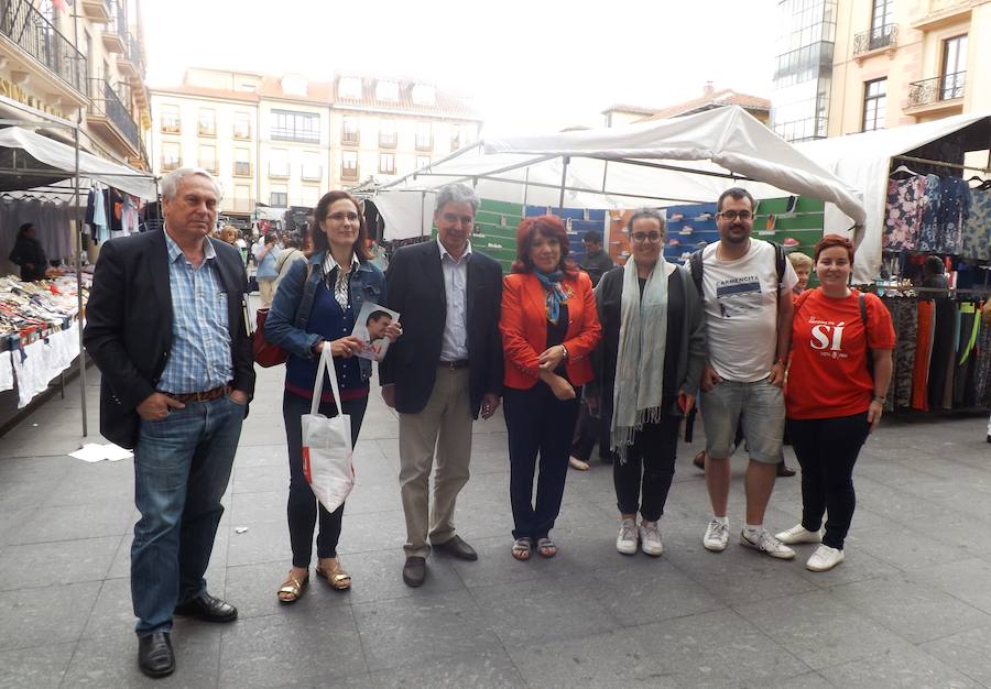 Flórez y Palomo, en Astorga.