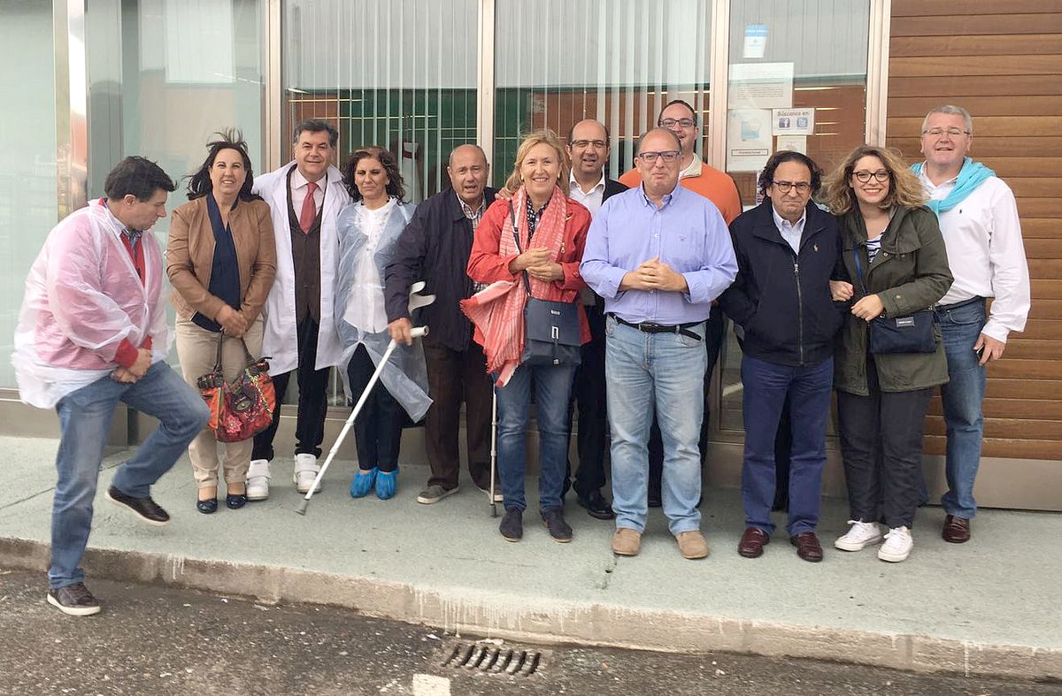 Representantes populares, durante la ronda de encuentros de estos días.