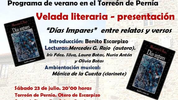 Cartel oficial del encuentro literario.