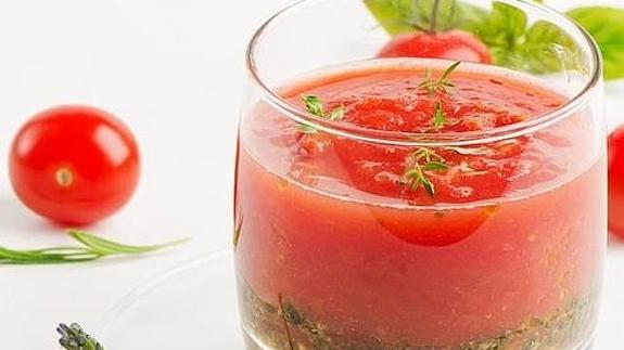 Gazpacho andaluz.