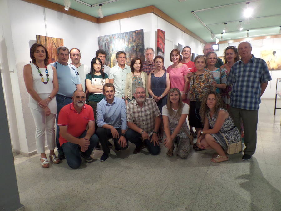 Artistas roblanos que expondrán en la Casa de Cultura de La Robla