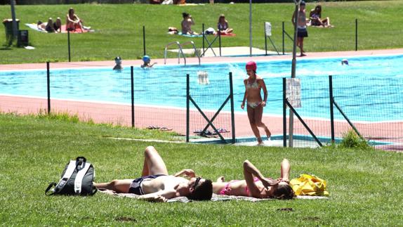 Las piscinas municipales este verano.