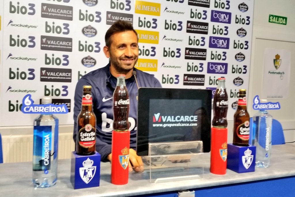 Manolo Herrero, técnico de la Ponferradina.