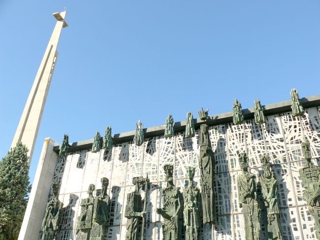 Imagen del santuario de La Virgen del Camino.