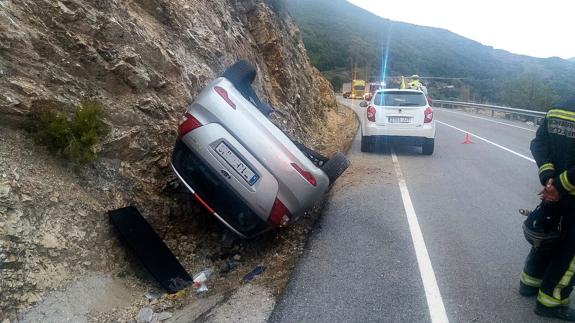 Accidente en Sena de Luna.