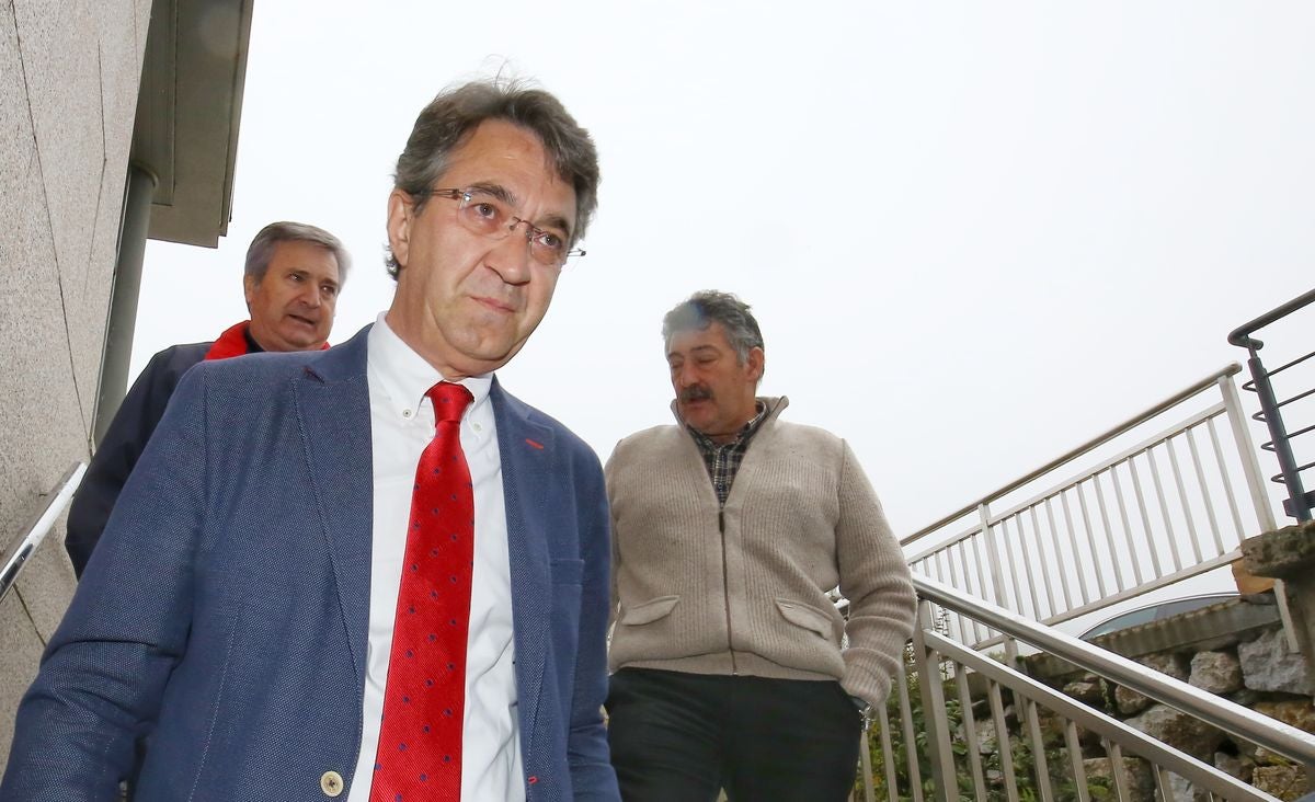Juan Martínez Majo, este jueves en Leitariegos.