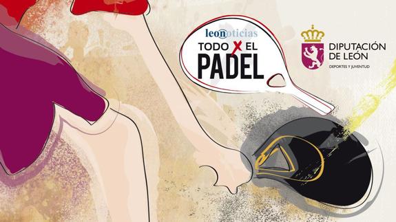 Cartel del I Torneo Diputación de pádel.