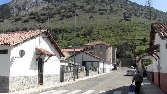 Las casas bajas de Ciñera.