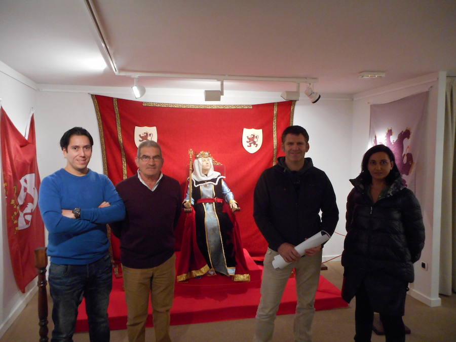 Inauguración de la muestra.