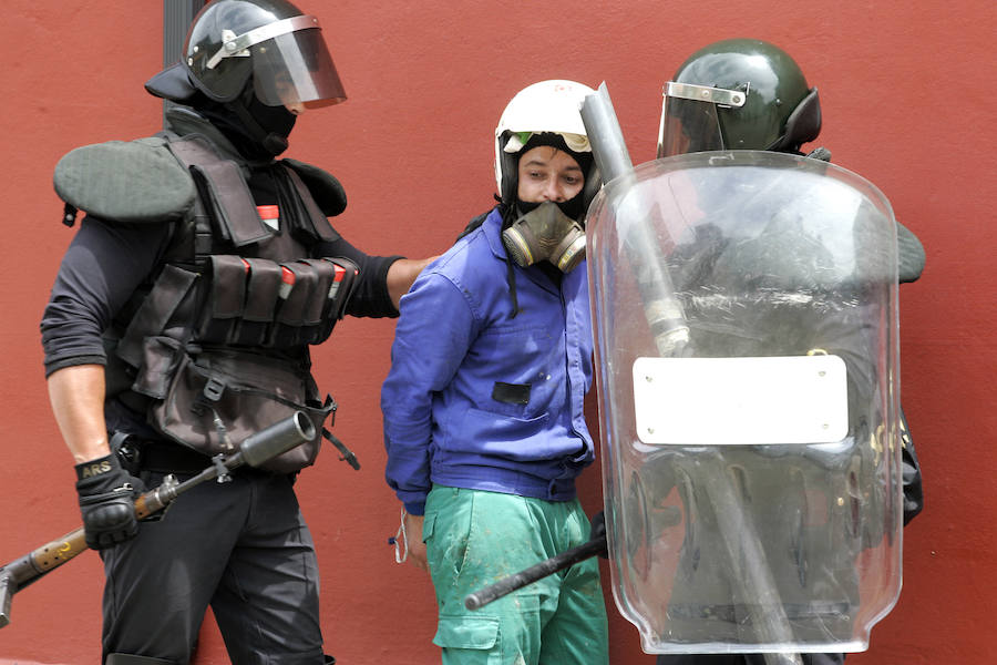 Uno de los detenidos en Ciñera por los GRS.