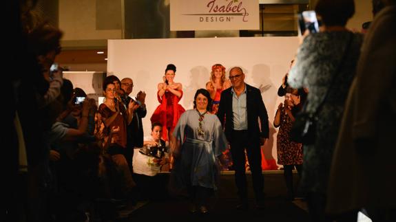 Desfile de Lady Isabel en Madrid. 