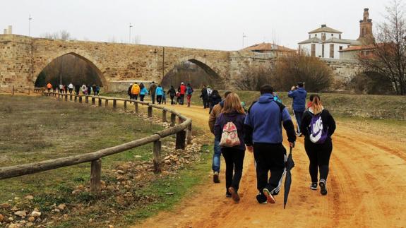 Carrera del Pavo en Hospital de Órbigo.