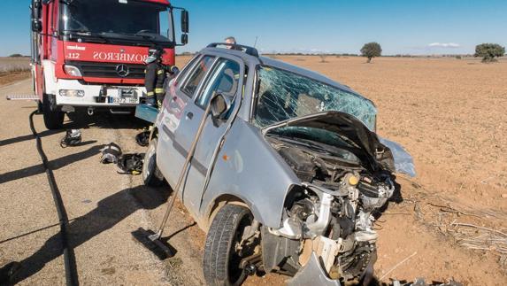 Imagen del lugar del accidente.