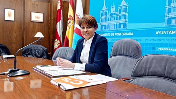 La portavoz municipal de Ciudadanos, Rosa Luna.