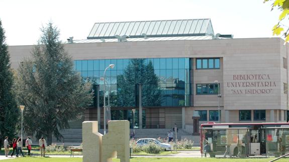 Biblioteca universitaria 'San Isidoro'.