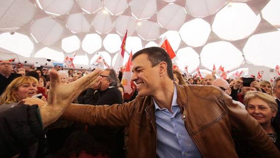 Pedro Sánchez en Valladolid.